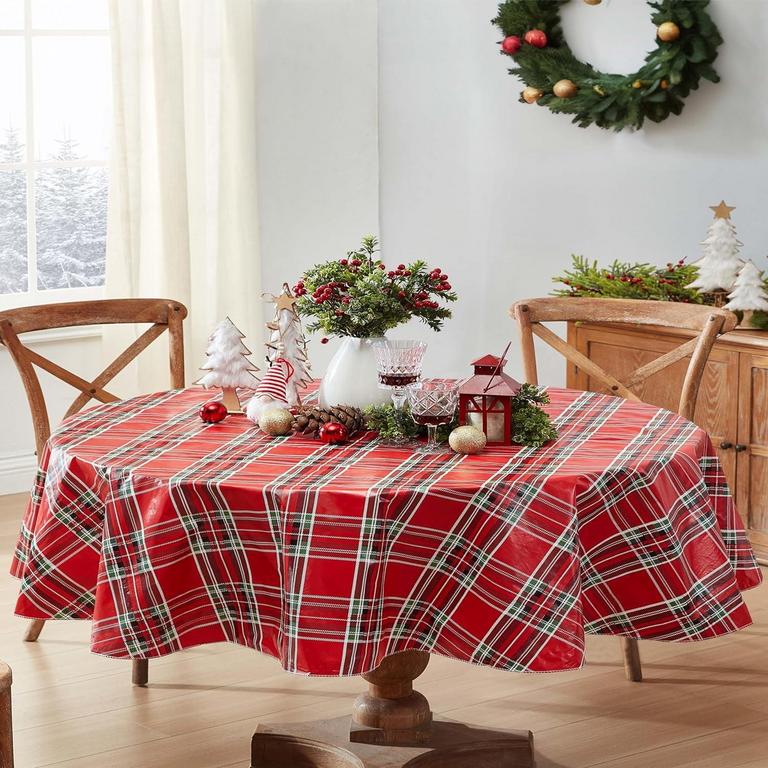 NEWBRIDGE 70IN ROUND TABLECLOTH