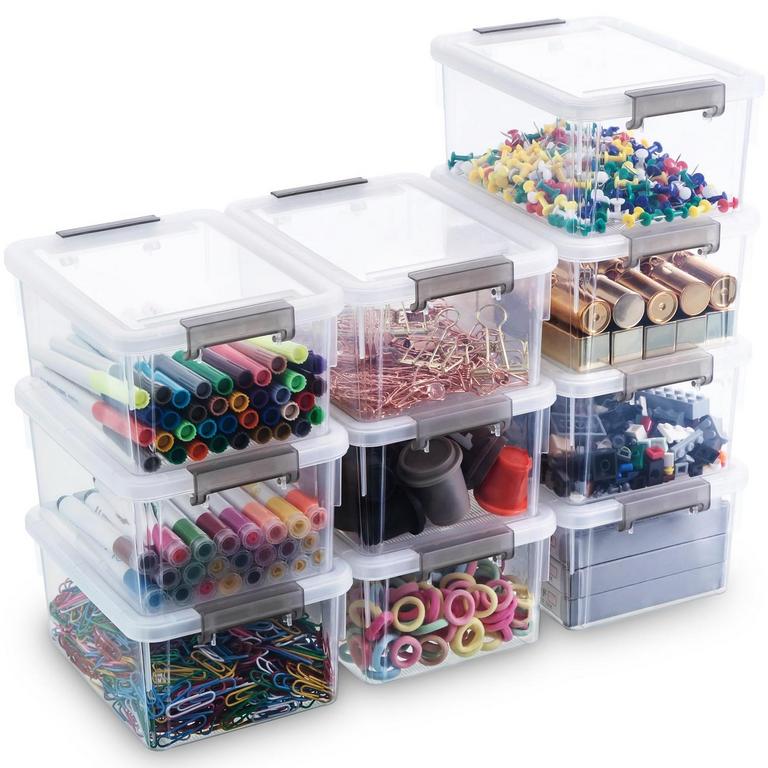10PK SMALL STORAGE BINS