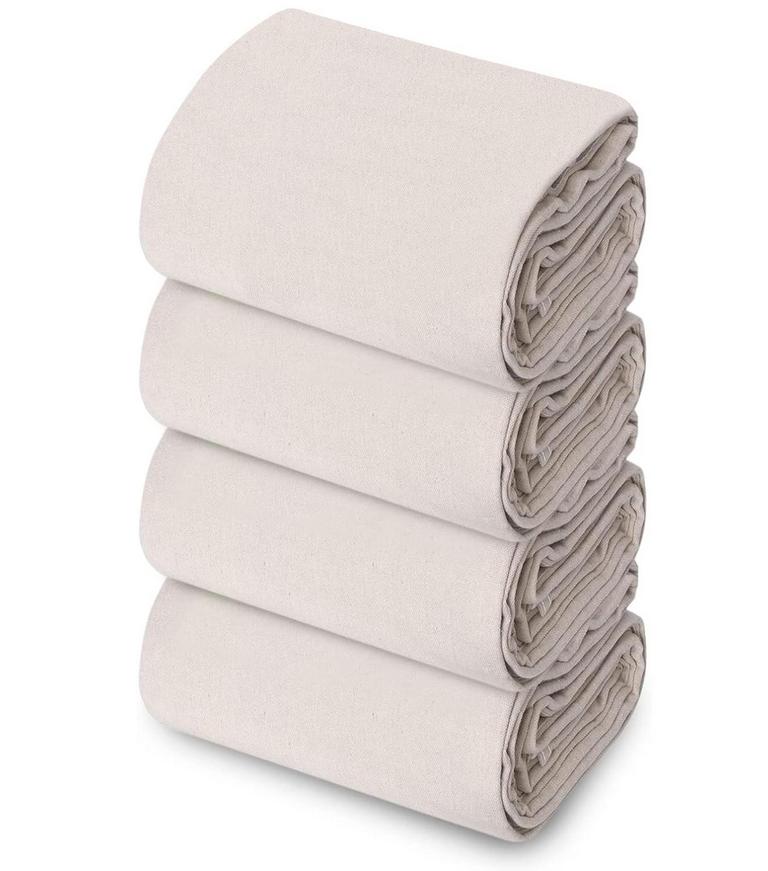 ZUPERIA CANVAS DROP CLOTHS 4PK