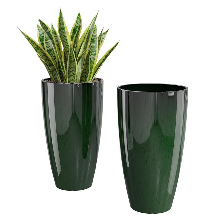 QCQHDU 21IN TALL PLANTERS 2PK