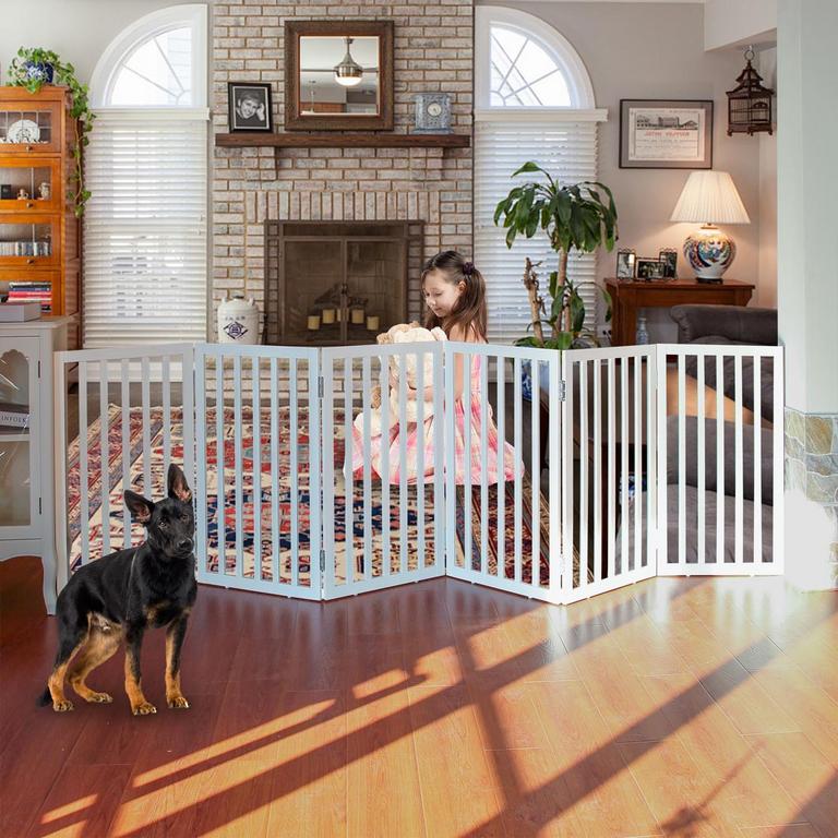 ZJSF 32IN X 120IN FOLDABLE DOG GATE