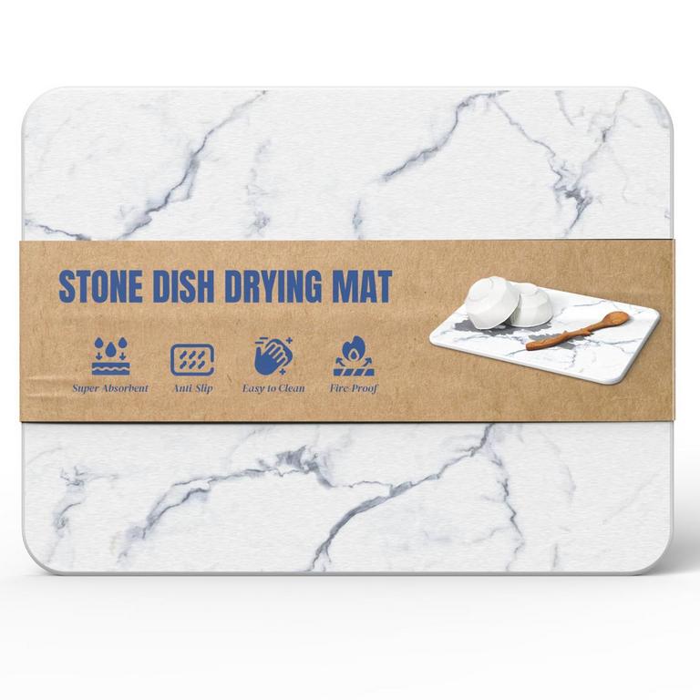 STONE DISH DRYING MAT