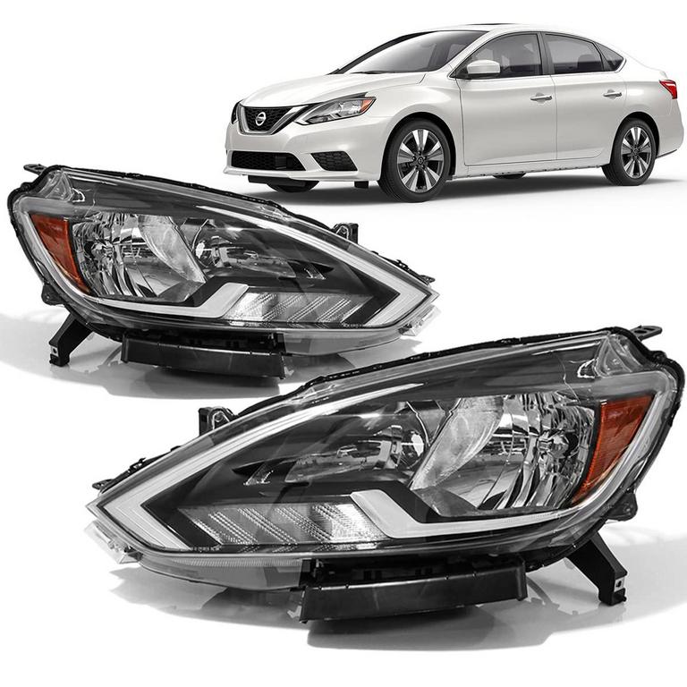 P SEPEY 2PCS HEADLIGHTS