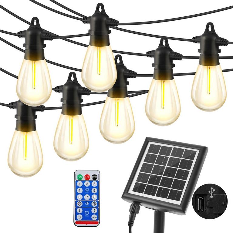 PMS SOLAR STRING LIGHTS 30FT
