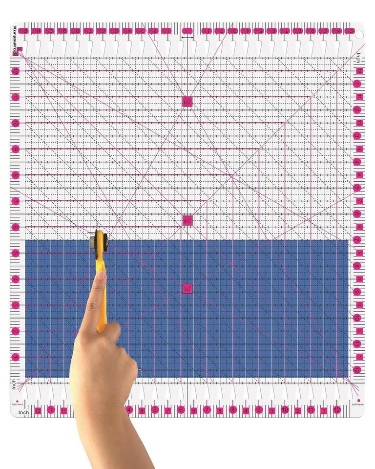 12.5IN QUILTING RULER