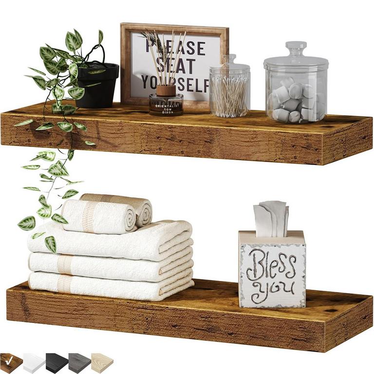 QEEIG BATHROOM SHELVES 16 IN