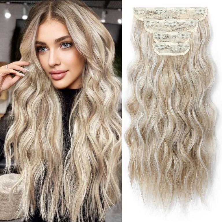 20IN CLIP-IN HAIR EXTENSIONS