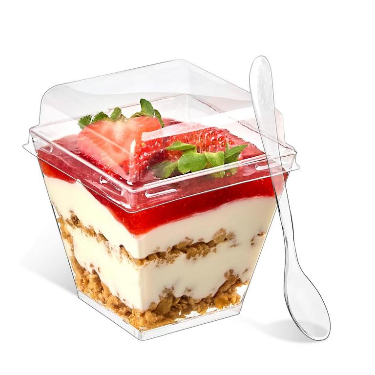 QEIRUDU 50PK 7OZ DESSERT CUPS