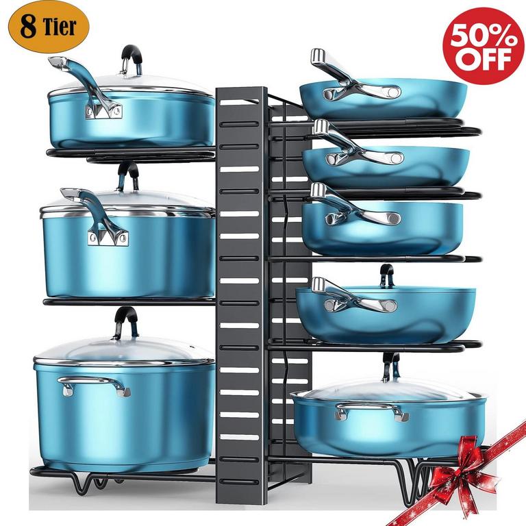WERSEON POT ORGANIZER RACK