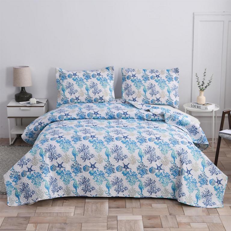 SMUGE QUEEN SEASHELL BEDDING