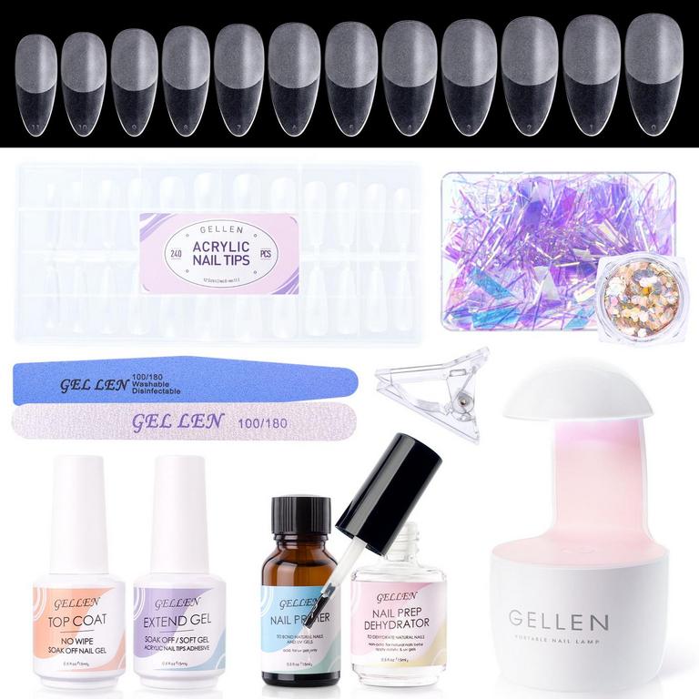 GELLEN NAIL TIPS KIT 240PCS
