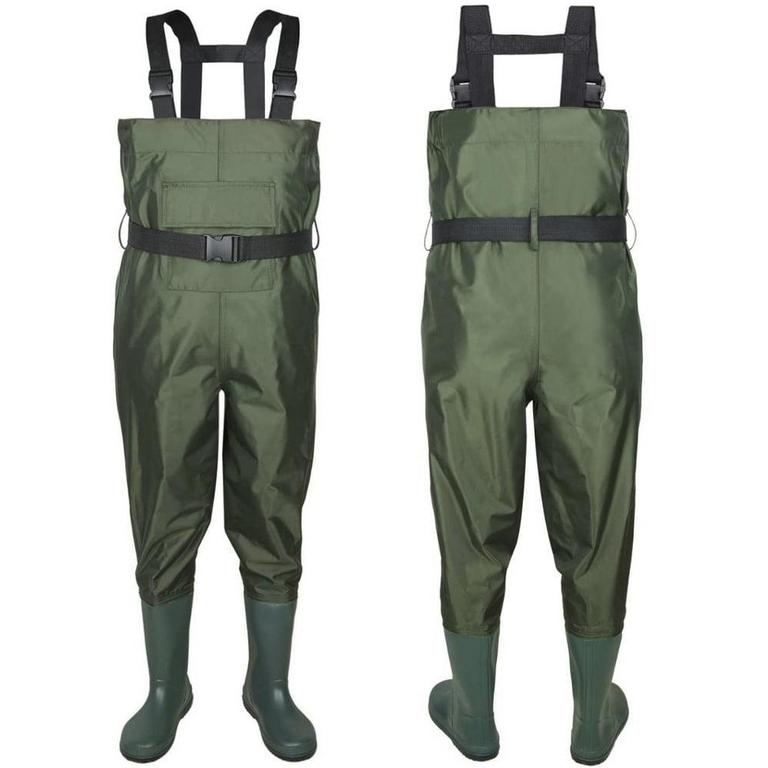 WOOW DEPOT WADERS ARMY GREEN SZ 10