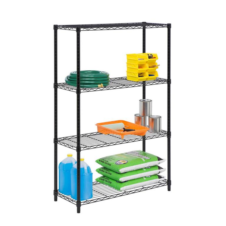 HONEY-CAN-DO 4-TIER SHELVING