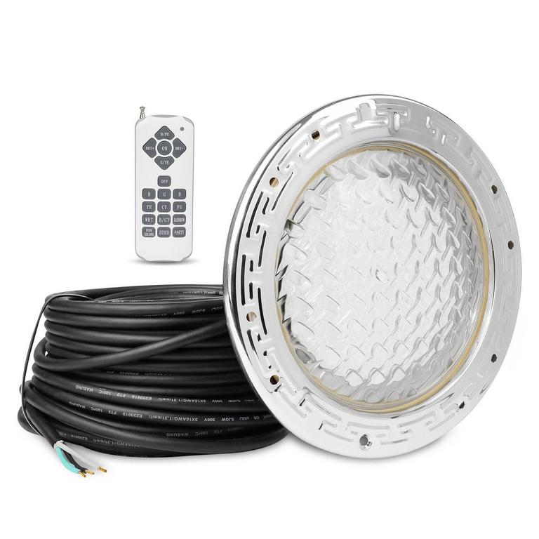 POMEADE 10IN RGBW POOL LIGHT & 50' CORD