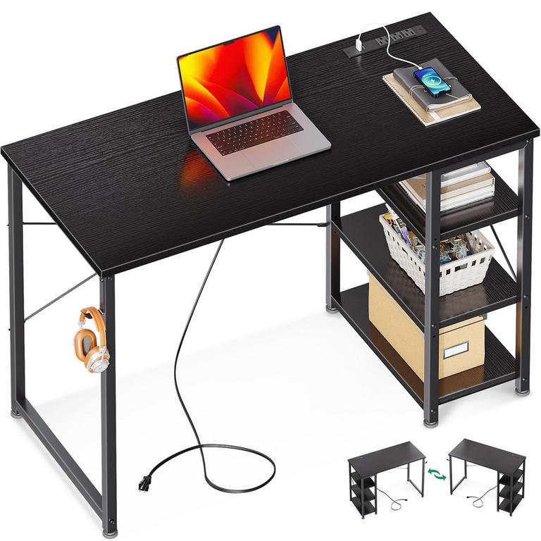AODK 40IN DESK WITH OUTLET