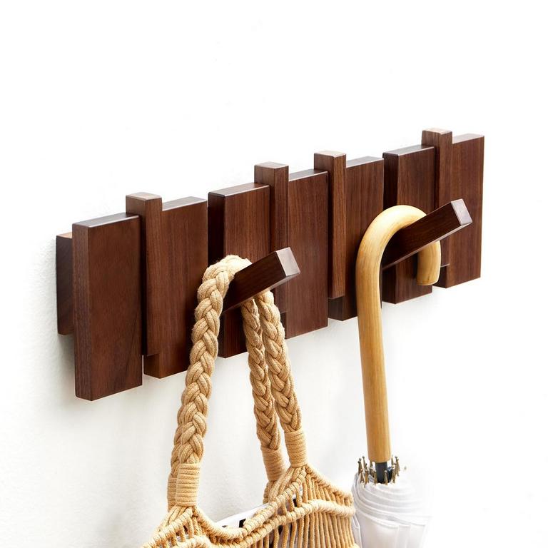 ESDOPA WOOD COAT RACK 17.7"L