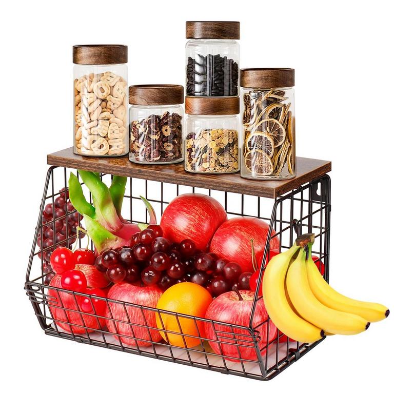METAL FRUIT BASKET