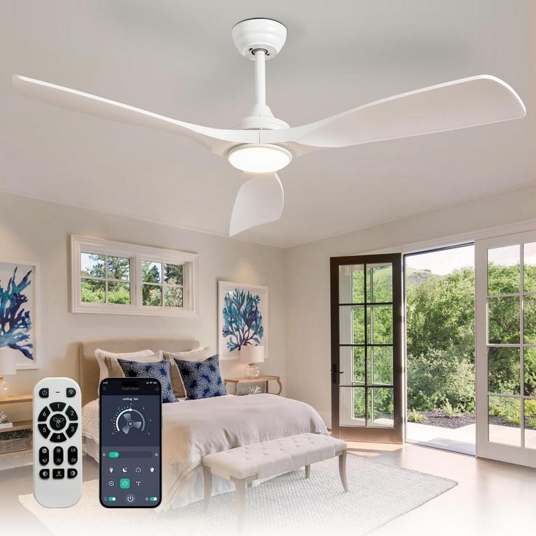 BVENUBIGLITE 52IN CEILING FAN WITH LIGHT