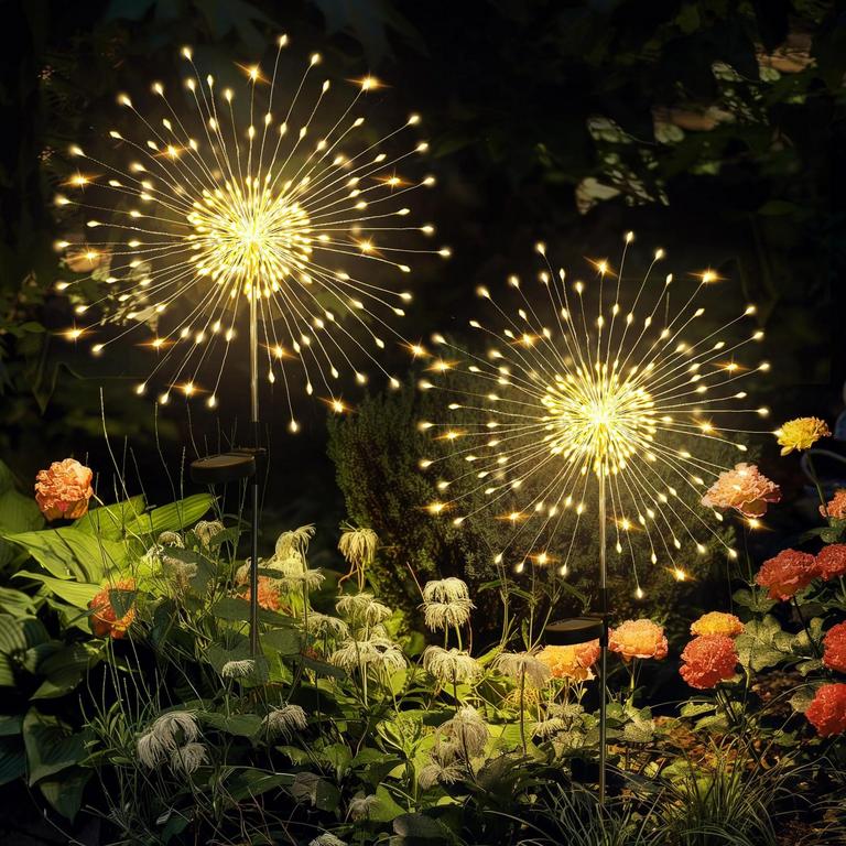 GIGALUMI SOLAR GARDEN LIGHTS 2PK