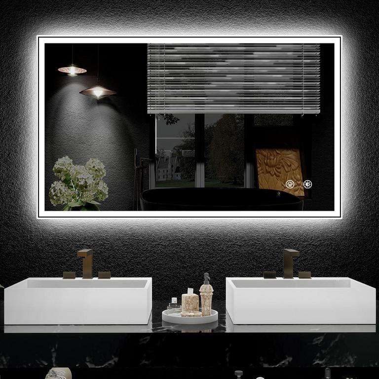 KQTULH 40IN X 24IN BATHROOM MIRROR