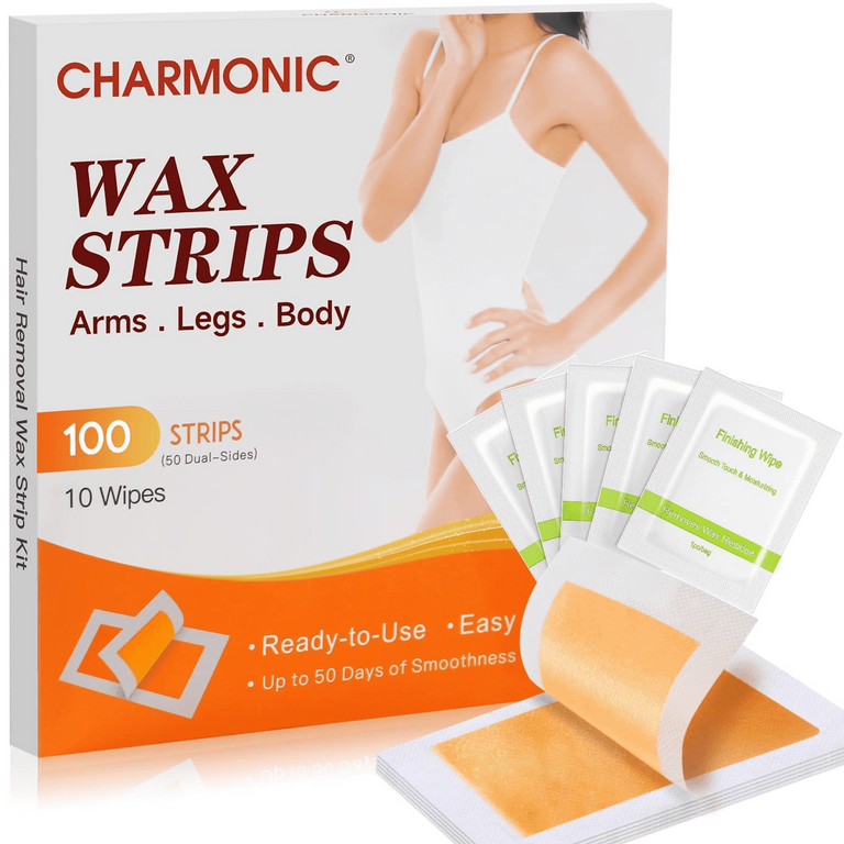 CHARMONIC WAX STRIPS 100PC