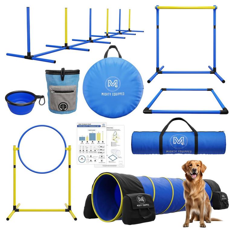 MIGHTY EQUIPPED DOG AGILITY KIT
