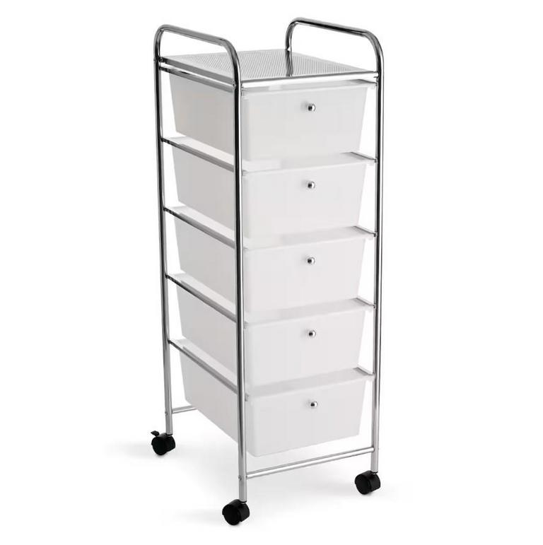 SIMPLY TIDY 5-DRAWER ROLLING CART
