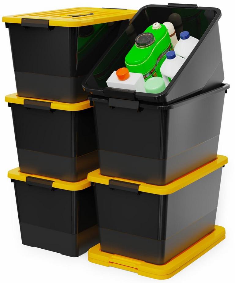 WYT 53QT STORAGE BINS 6PK
