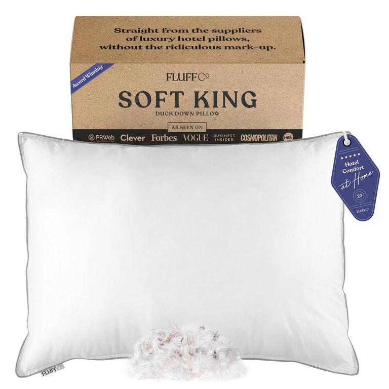 FLUFFCO KING DOWN PILLOW
