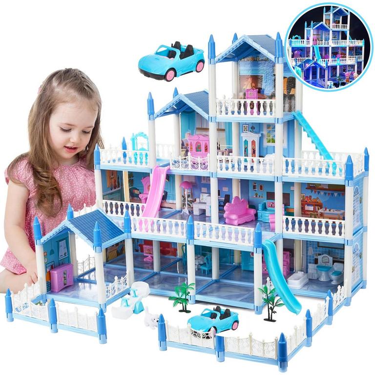 PETBANK DOLL HOUSE 4-STORY