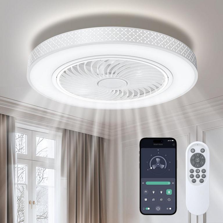 BLITZWILL 20IN CEILING FAN W/ LIGHT