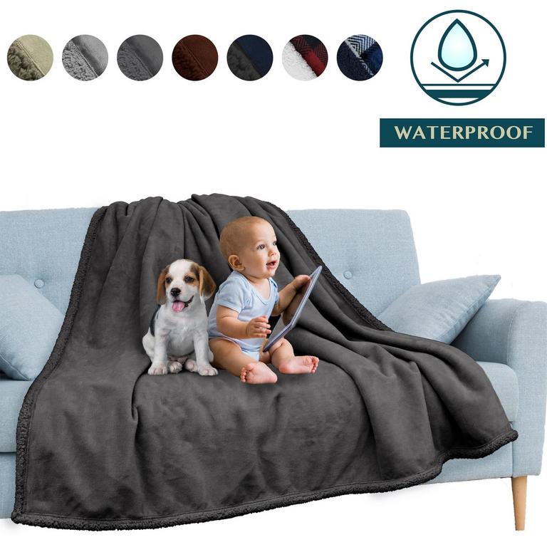 PAVILIA WATERPROOF BLANKET 90IN X 90IN