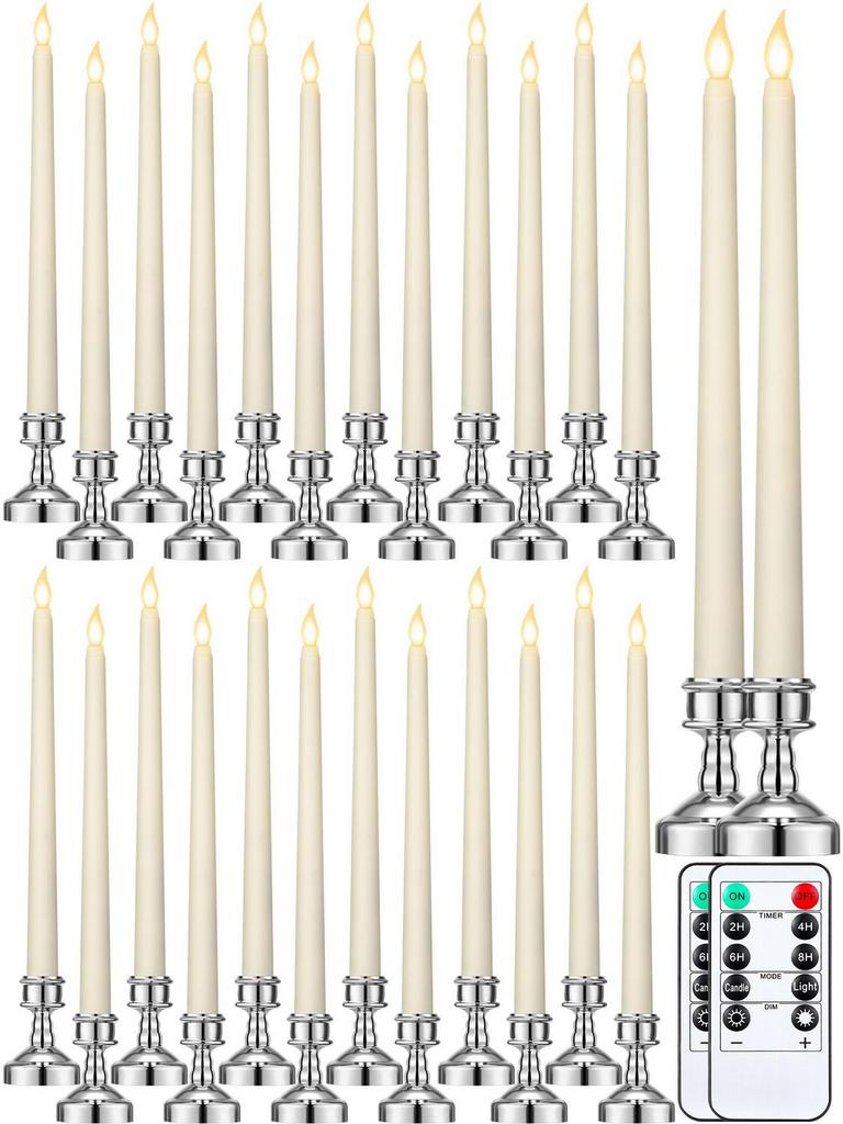 VIHOSE 24PC FLAMELESS CANDLES
