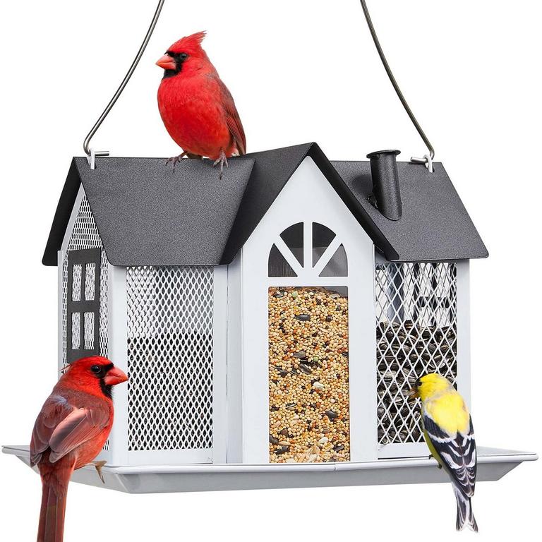 KINGSYARD BIRD FEEDER WHITE