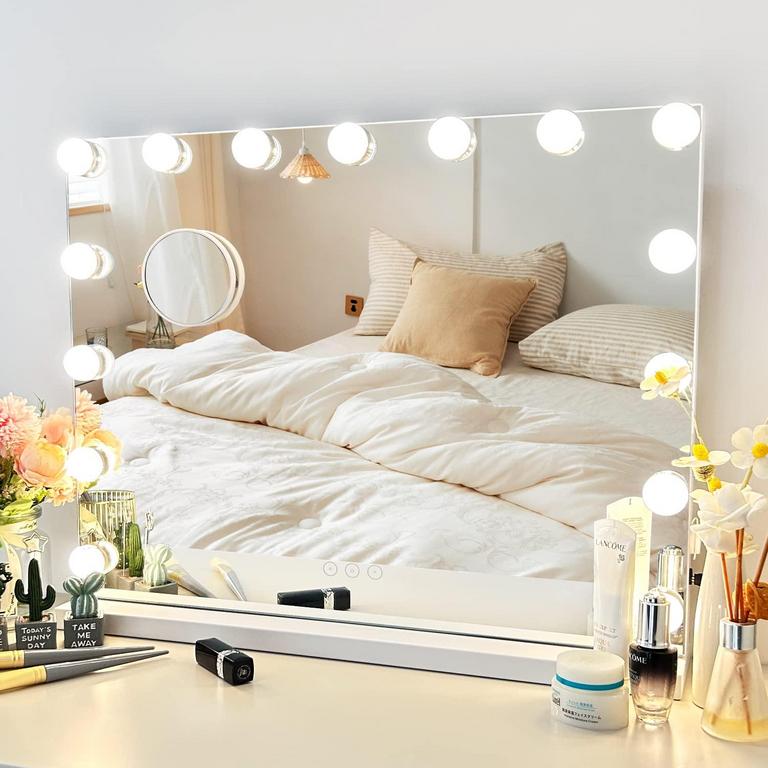 NUSVAN LIGHTED MIRROR 24IN X 18IN