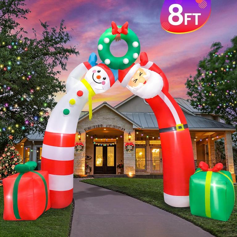DEEKOOM 8FT CHRISTMAS INFLATABLE