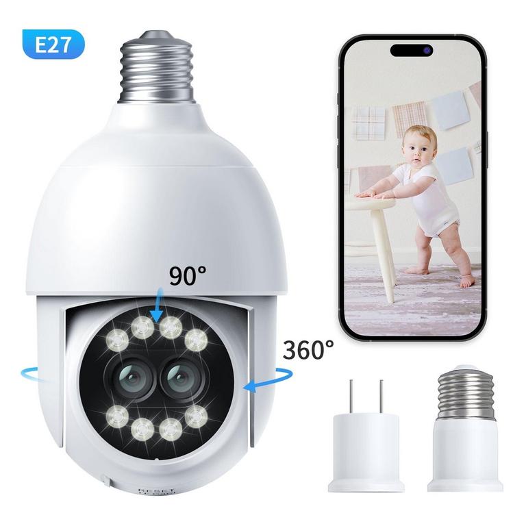 TOPVISION 4MP LIGHT BULB CAM