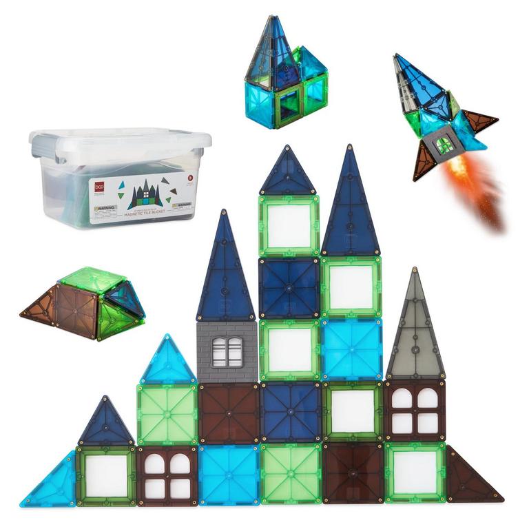 BEST CHOICE 32PC KIDS MAGNETIC TILES