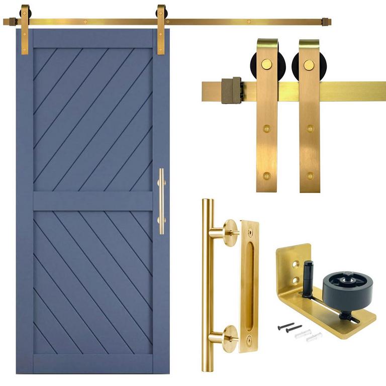 RIO SALTO 6.5FT BARN DOOR HARDWARE KIT