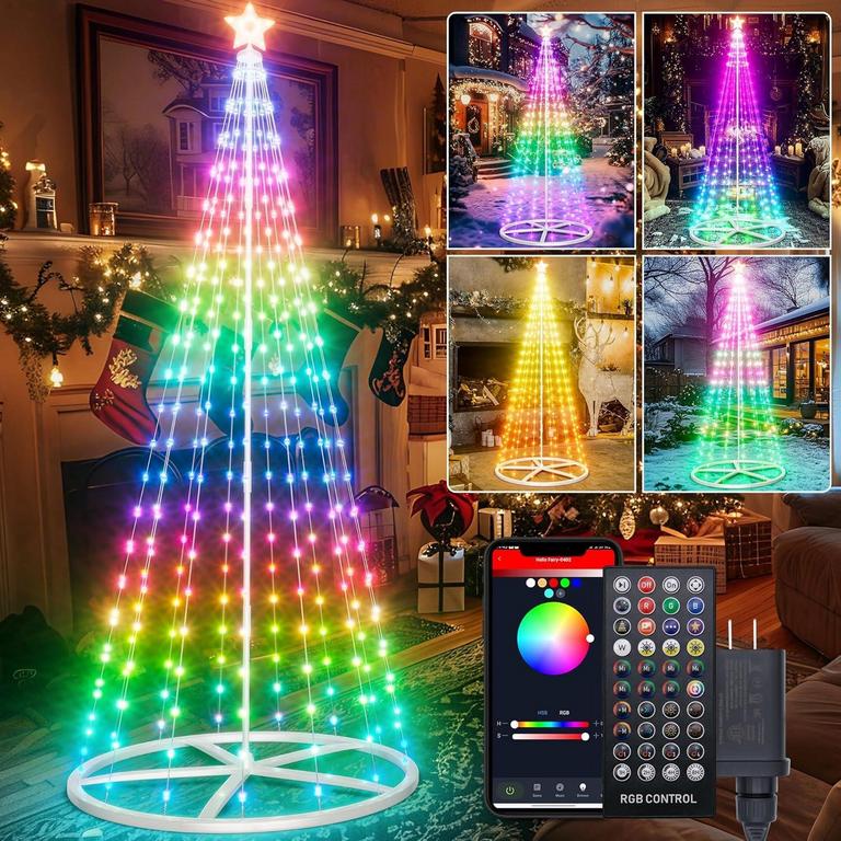 LPHIANX 9FT LIGHTED TREE