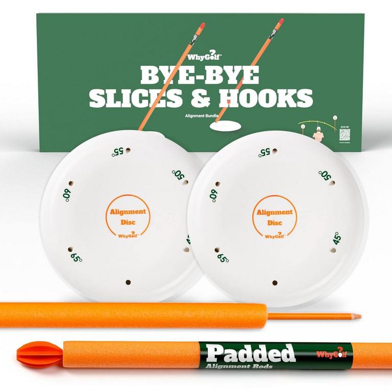 WHYGOLF ALIGNMENT DISCS & RODS SET 