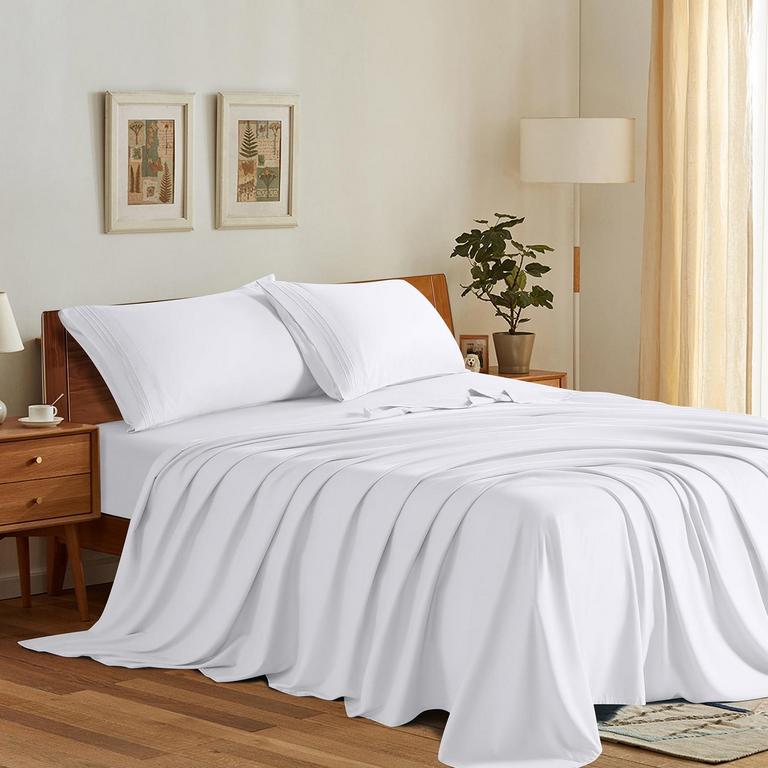 SONORO KATE QUEEN BED SHEETS SET 4PCS