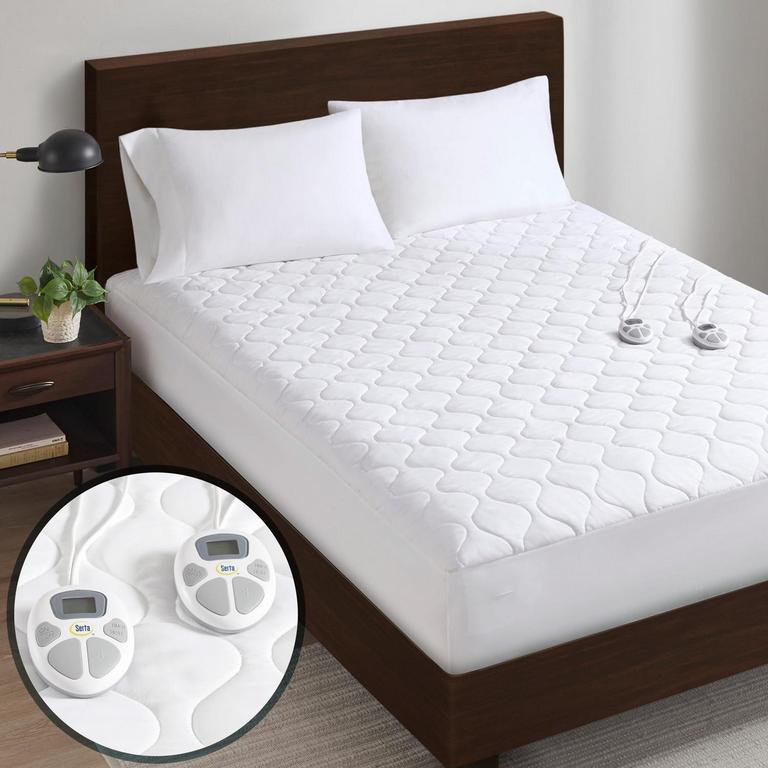 SERTA HEATED MATTRESS PAD QN