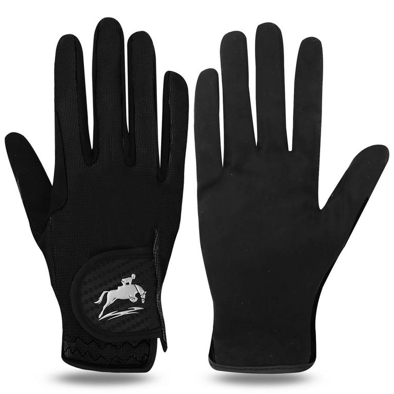 FINGER TEN WOMEN/KIDS HORSE RIDING GLOVES SZ S 