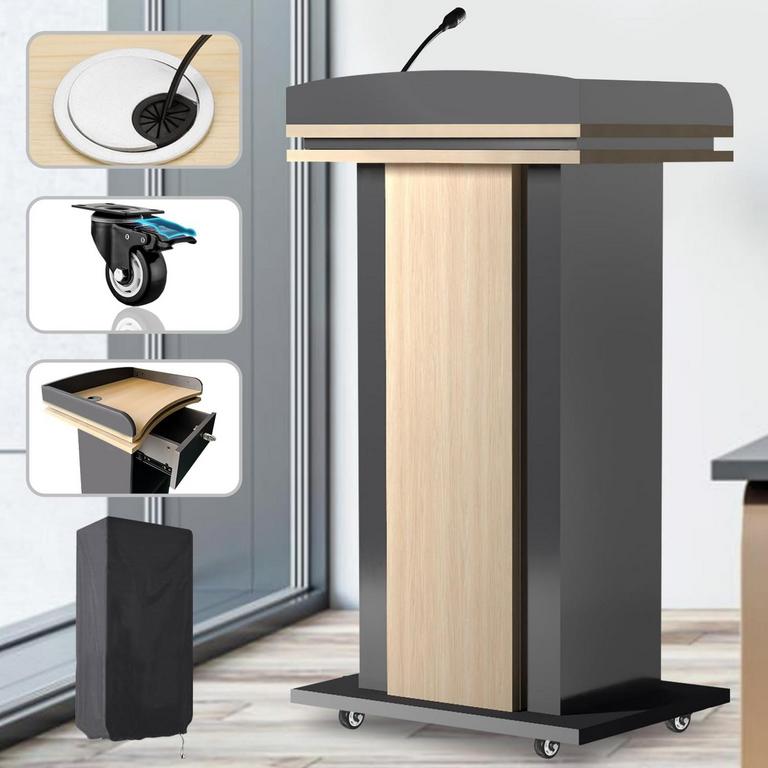 ANJAHOME WOODEN PODIUM