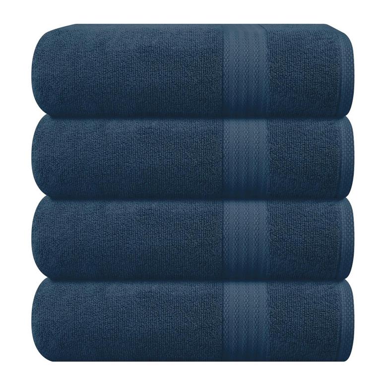 MYOWN BATH TOWELS 27IN X 54IN 4PK