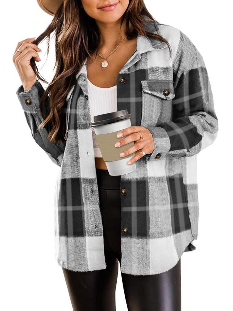 ROSVIGOR FLANNEL SHIRT WOMEN'S SZ M