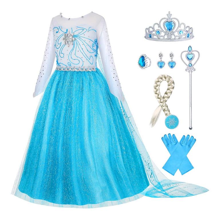 GRIDAMEA ELSA DRESS GIRLS SZ 4T