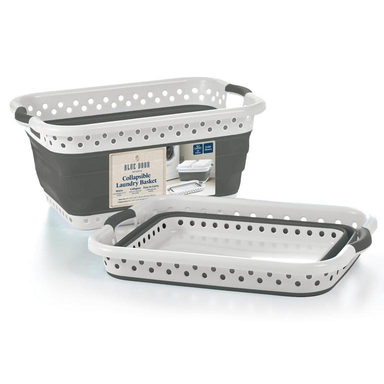 BLUE DOOR LAUNDRY BASKET 10.5GAL