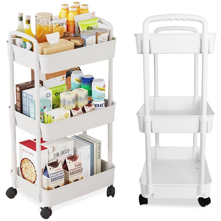 YUANYE STORAGE CART WHITE